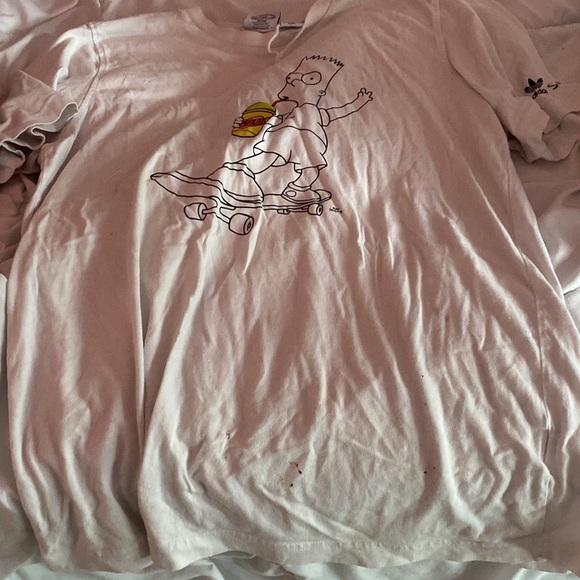 Bart Simpson White Tee - Picture 3 of 4